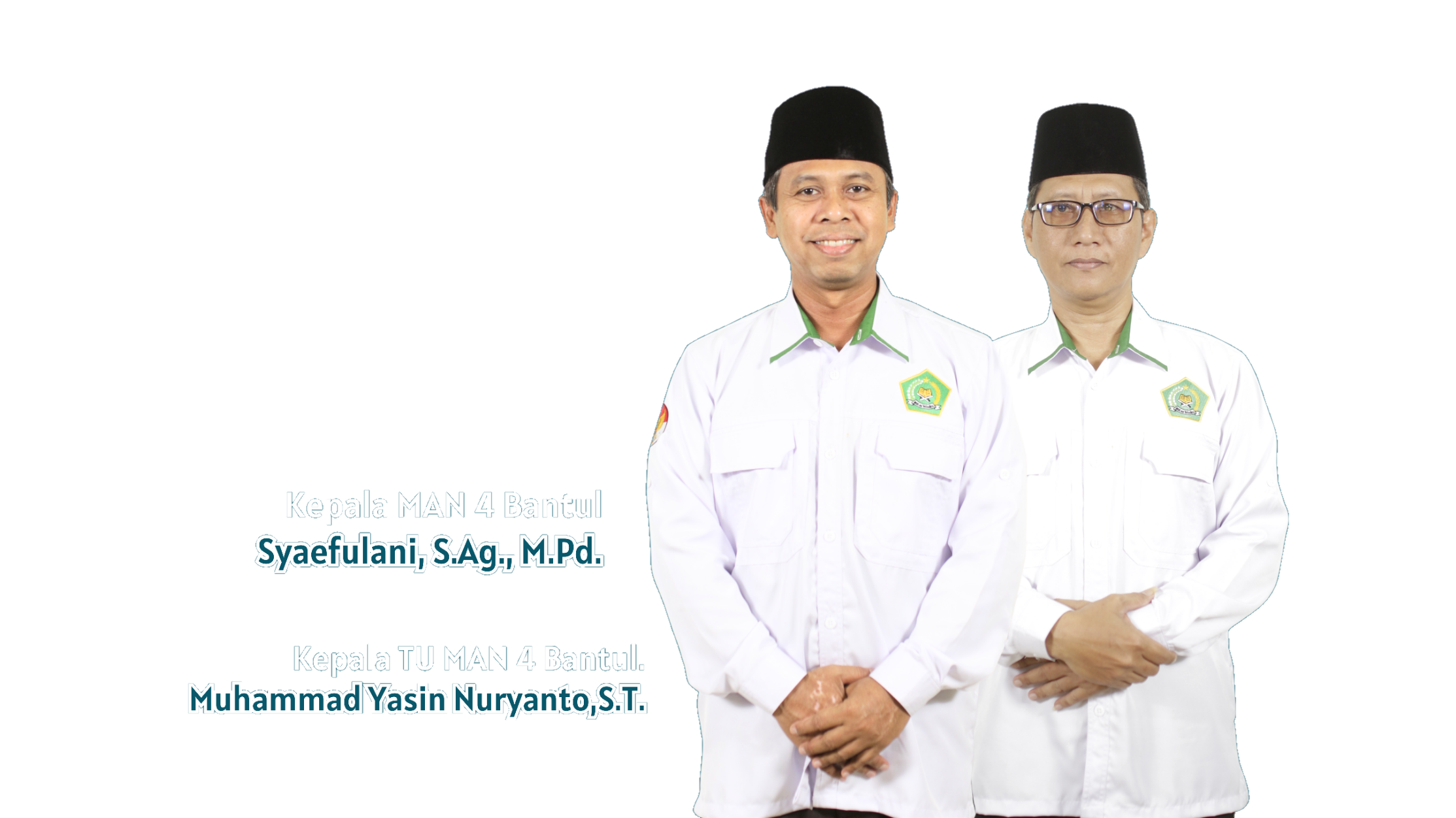 Kepala & Wakil MAN 4 Bantul