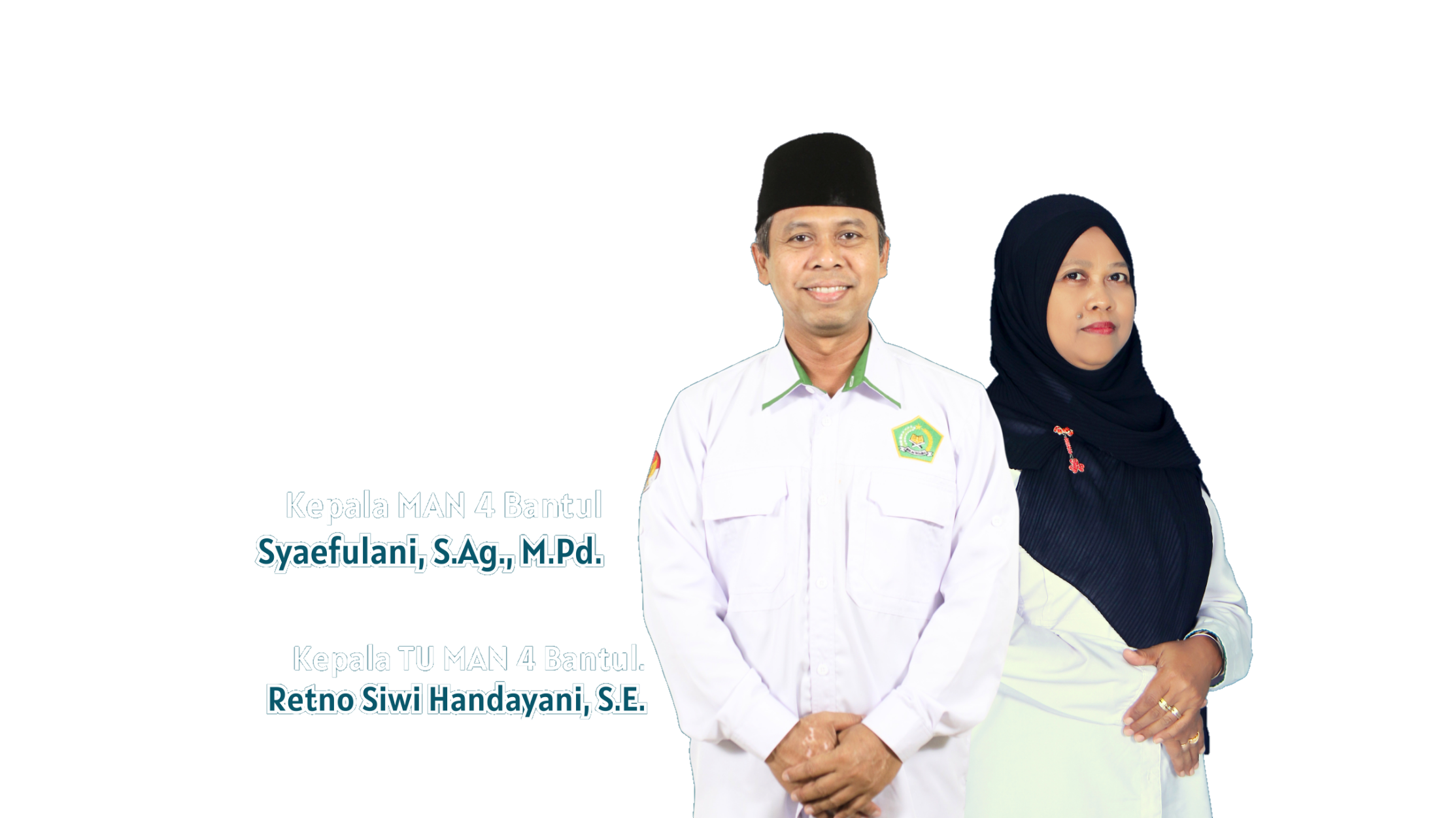 Kepala & Wakil MAN 4 Bantul