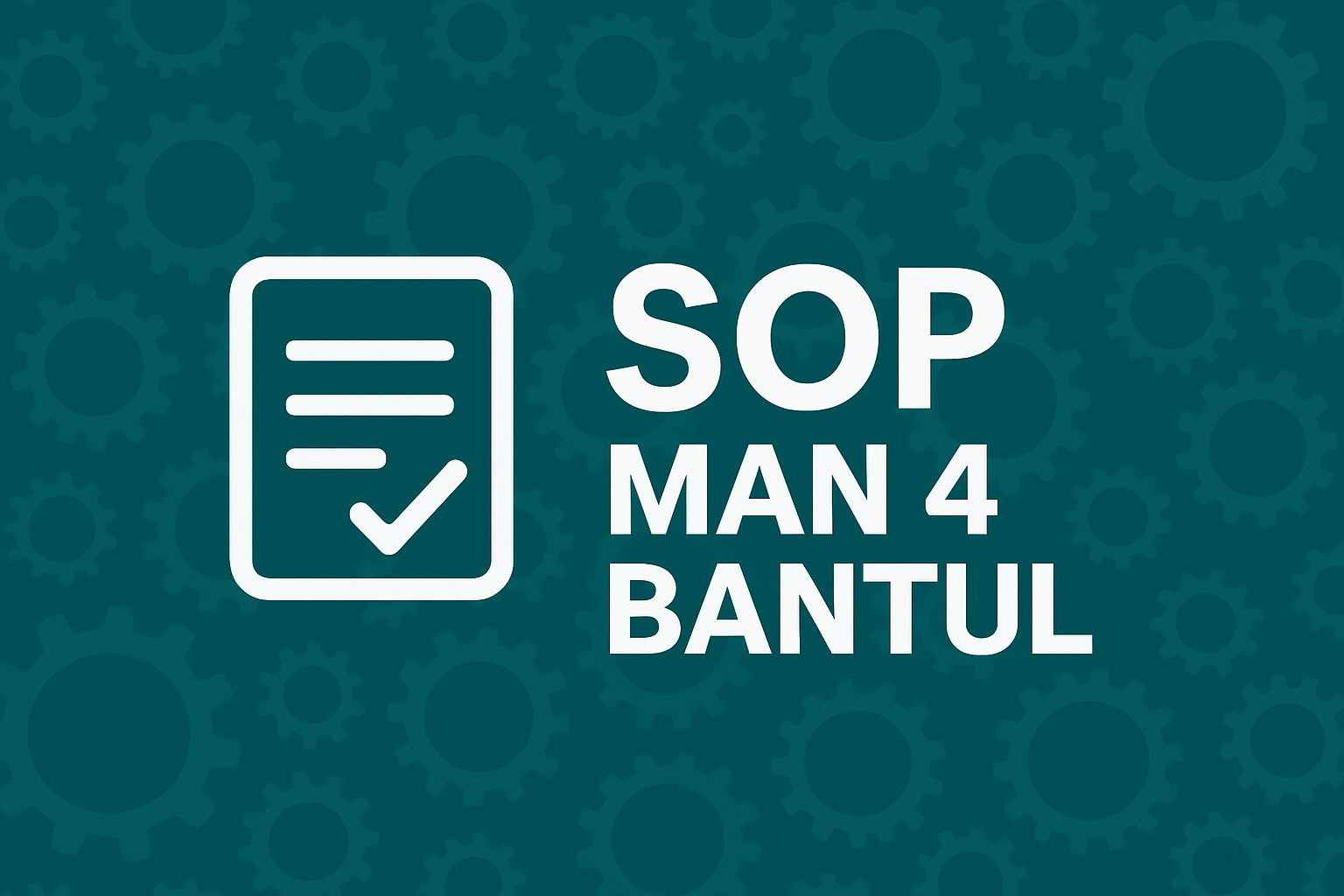 SOP MAN 4 Bantul