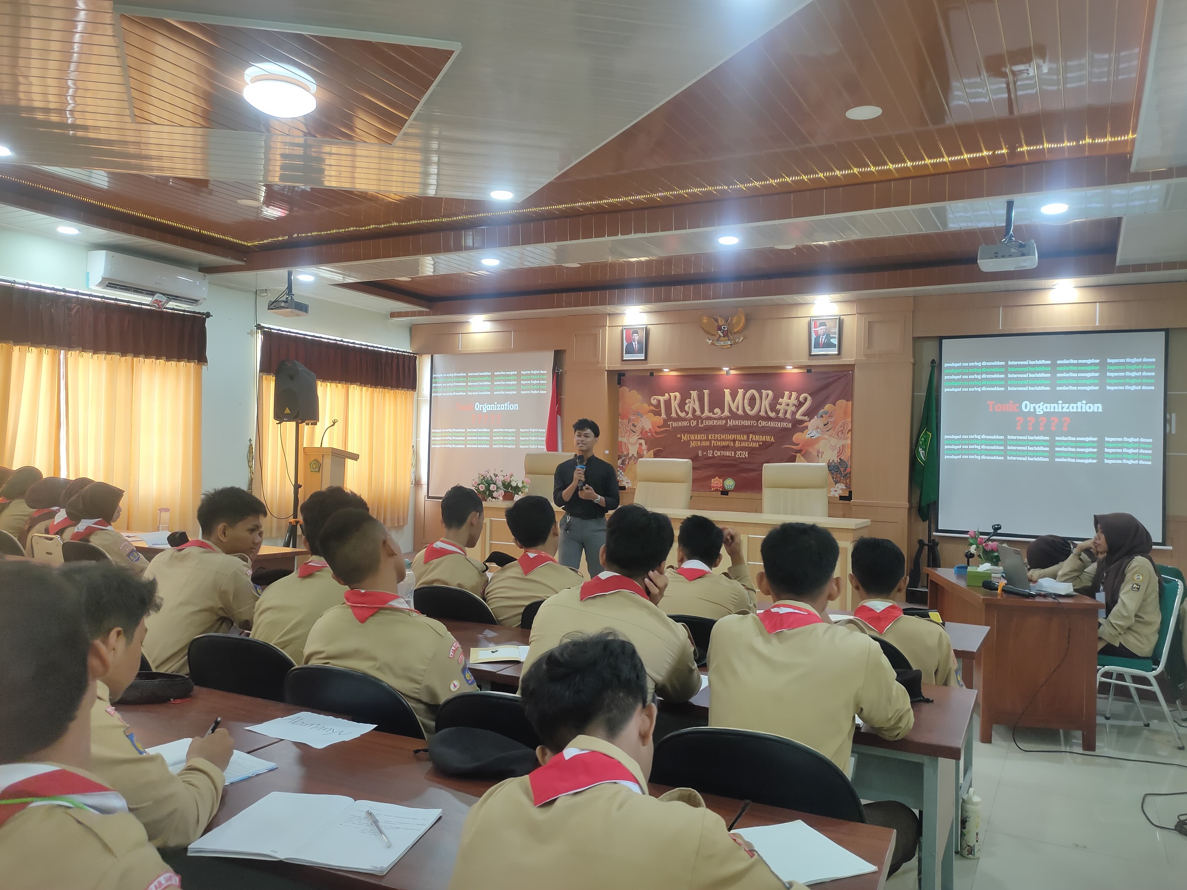 LDK MAN 4 Bantul Lebih Semarak dengan Talkshow Manajemen Organisasi