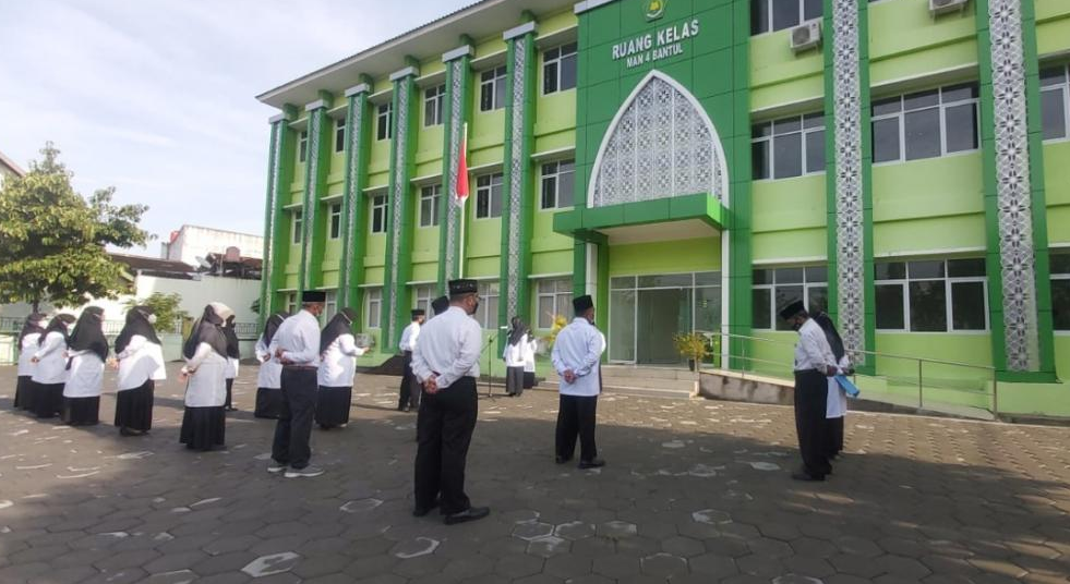 Galakkan 5 T melalui Apel Pagi MAN 4 Bantul