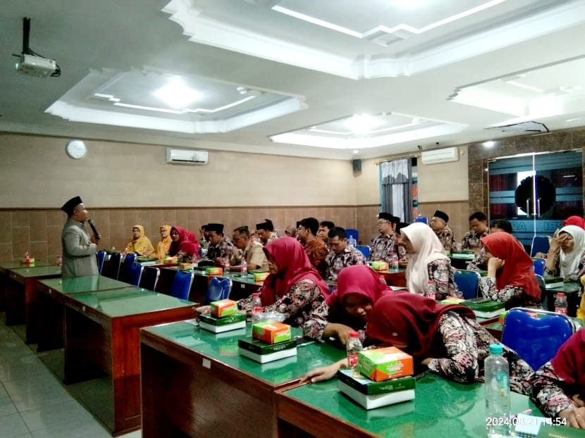Sepuluh Guru MAN 4 Bantul Ikuti Pembinaan Kepribadian Kemenag Bantul