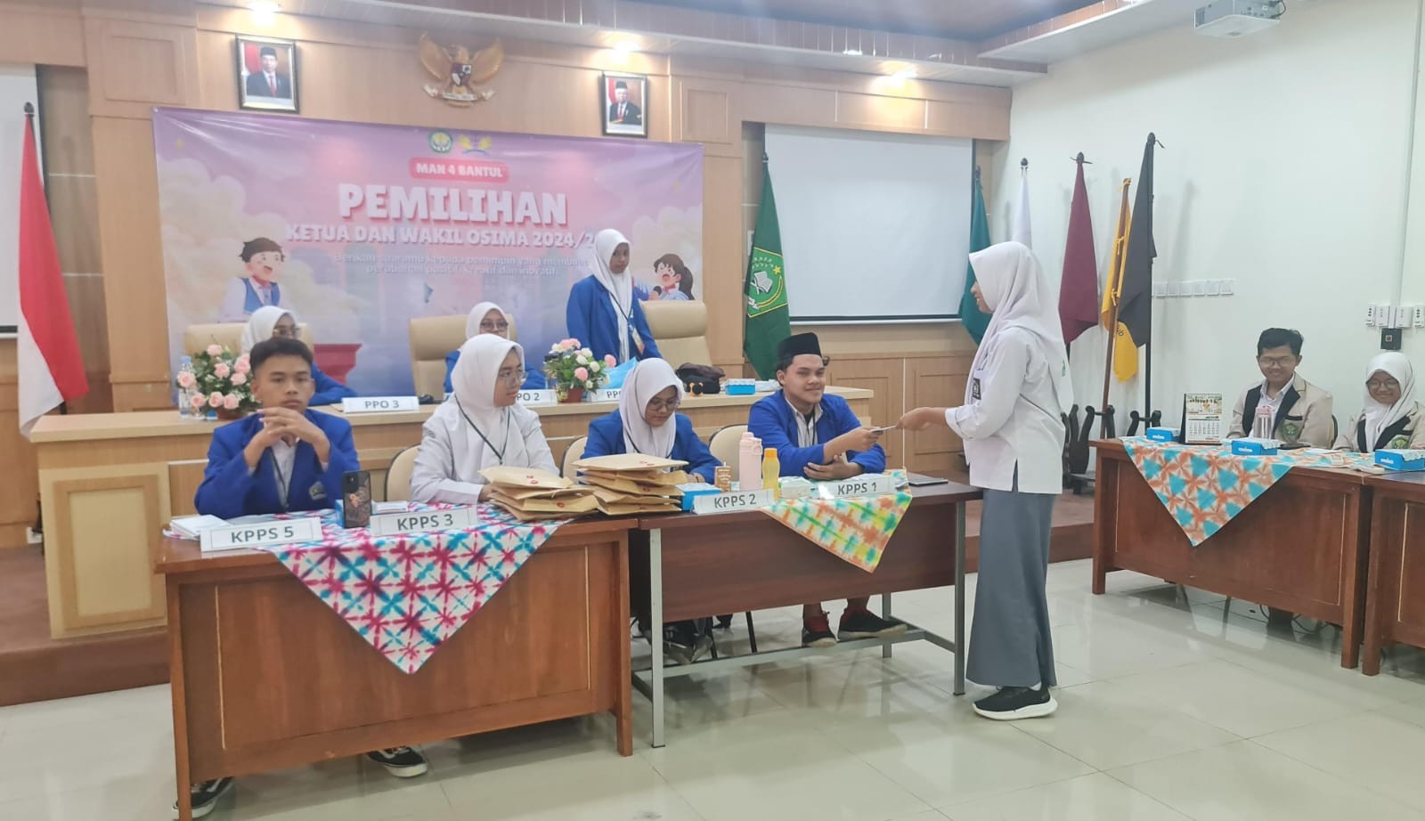 Pemilihan Ketua OSIMA MAN 4 Bantul Jadi Momentum Penguatan Demokrasi Siswa