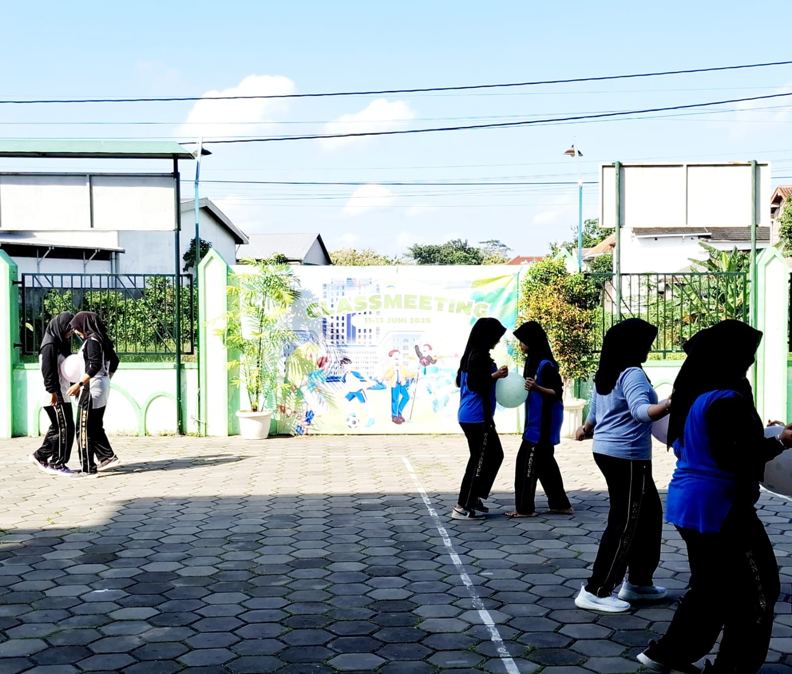 Penuh Antusiasme, Semangat Kompetisi Membara di Hari Pertama Classmeeting MAN 4 Bantul
