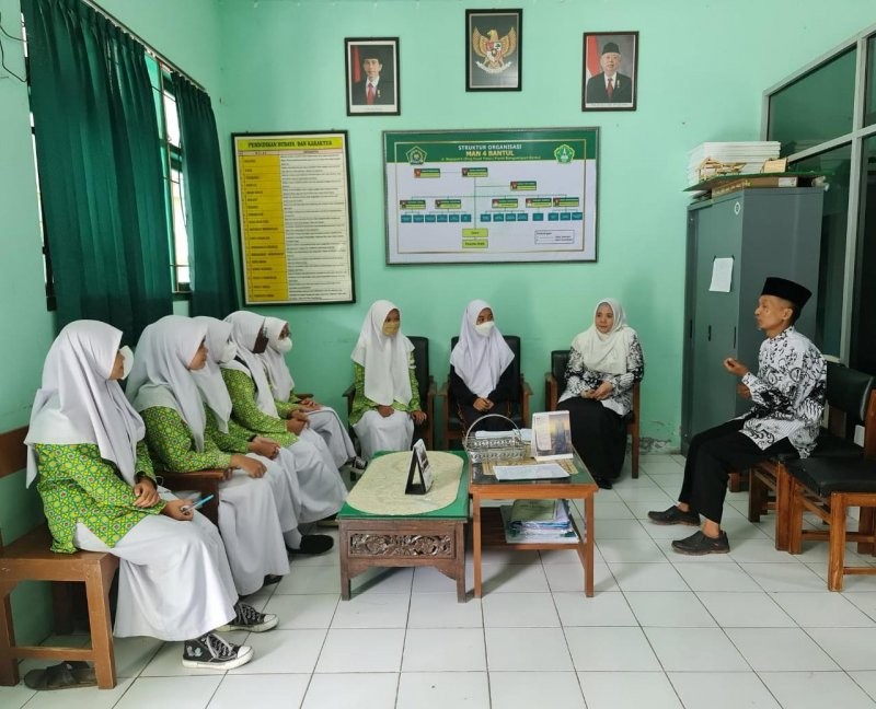 MAN 4 Bantul Briefing Siswa yang Akan Ikuti Pelatihan di Amikom