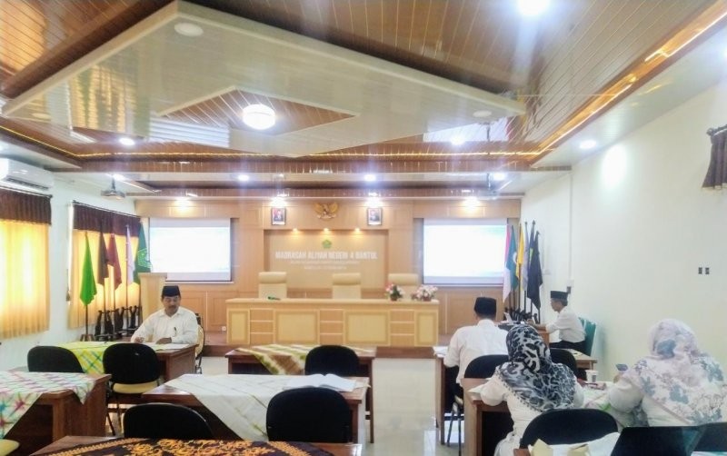 Panitia PPDB MAN 4 Bantul 2023 Rapatkan Barisan