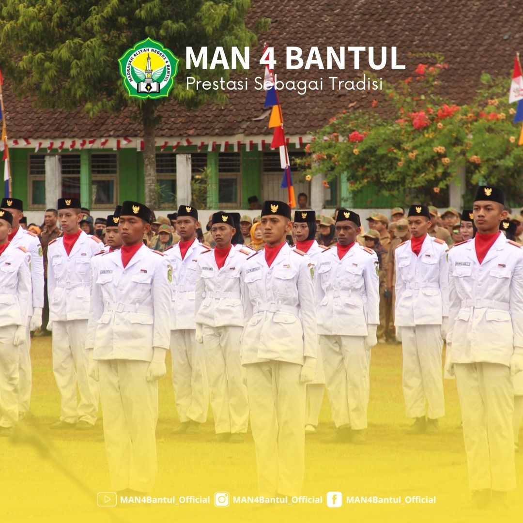 Siswa MAN 4 Bantul Terpilih Menjadi Tim Paskibraka Kapanewon Banguntapan