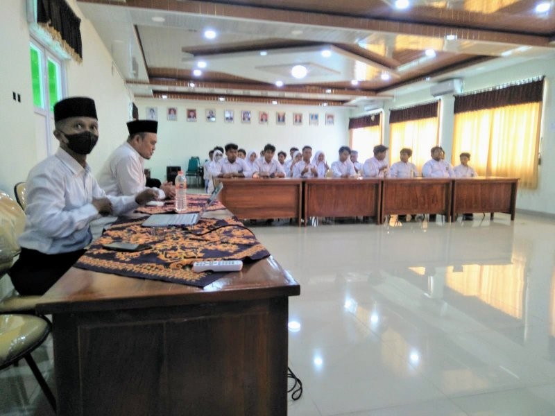 Tim Kesiswaan dan Siswa MAN 4 Bantul Lakukan Rapat Persiapan Studi Tour