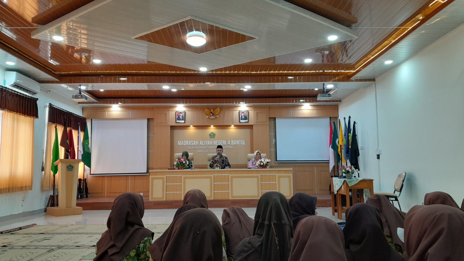 BK dan Walas MAN 4 Bantul Sosialisasikan Tatib Studi Kampus pada Siswa Kelas XII