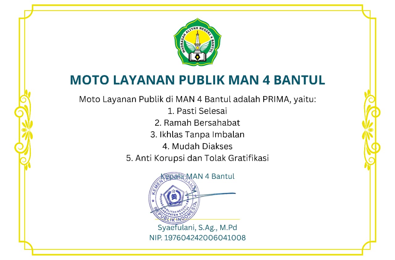 Maklumat Standar Pelayanan