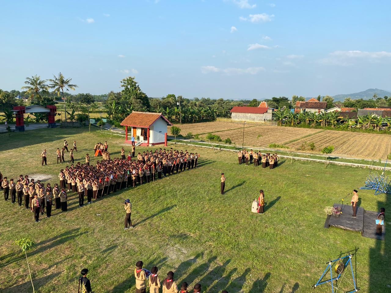 Puncak Ekstrakurikuler Pramuka, MAN 4 Bantul Gelar Perkemahan