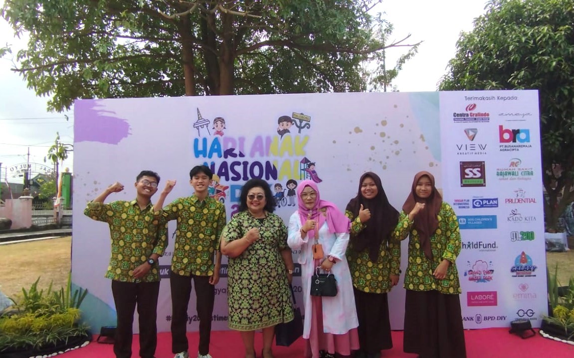 MAN 4 Bantul Hadiri Undangan Puncak Hari Anak Nasional oleh DP3AP2 DIY