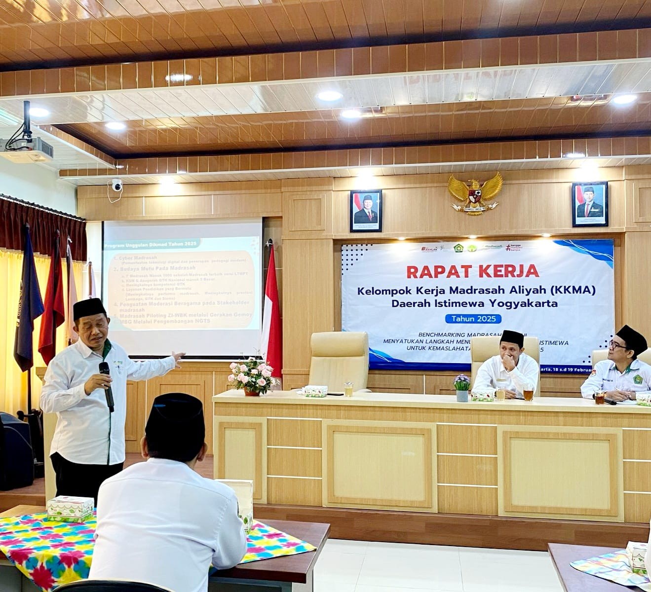 Program Unggulan Dikmad 2025 Dipaparkan di MAN 4 Bantul dalam Rapat KKMA DIY 