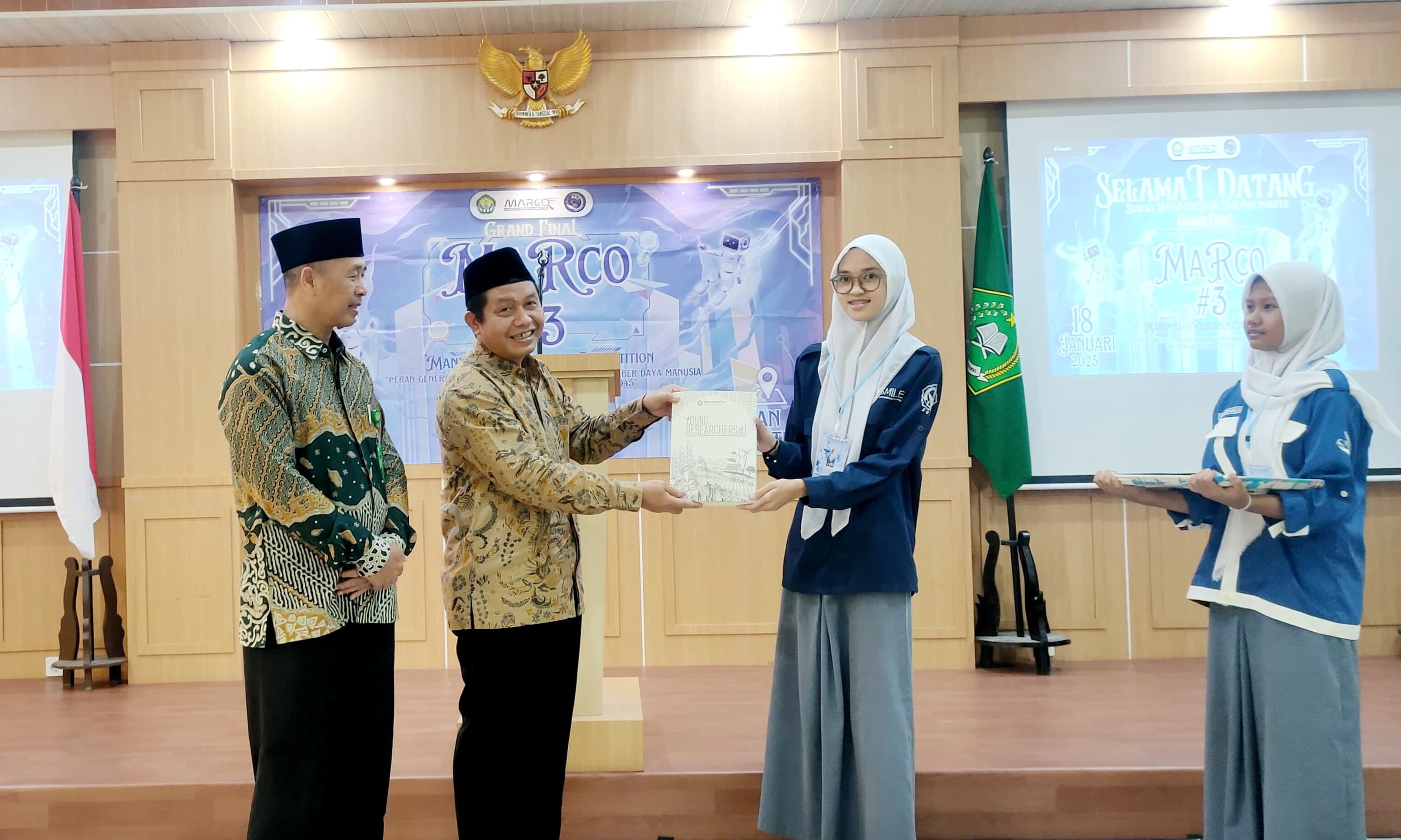 Luar Biasa Kabid Penmad DIY Resmikan Buku Young Researchers#1, Karya Gemilang Siswa MAN 4 Bantul