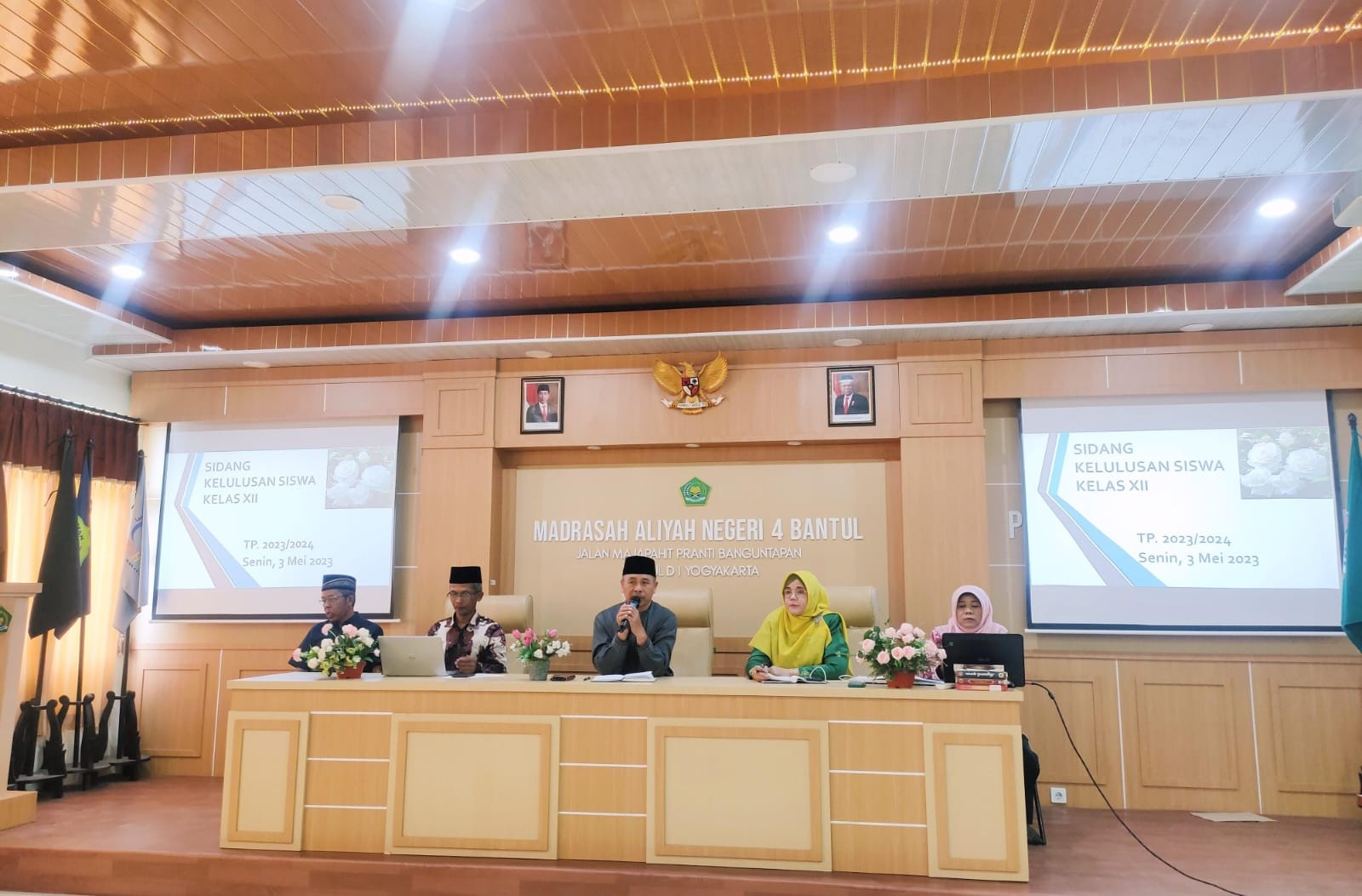 MAN 4 Bantul Gelar Sidang Kelulusan Siswa Kelas XII Tahun Pelajaran 2023/2024