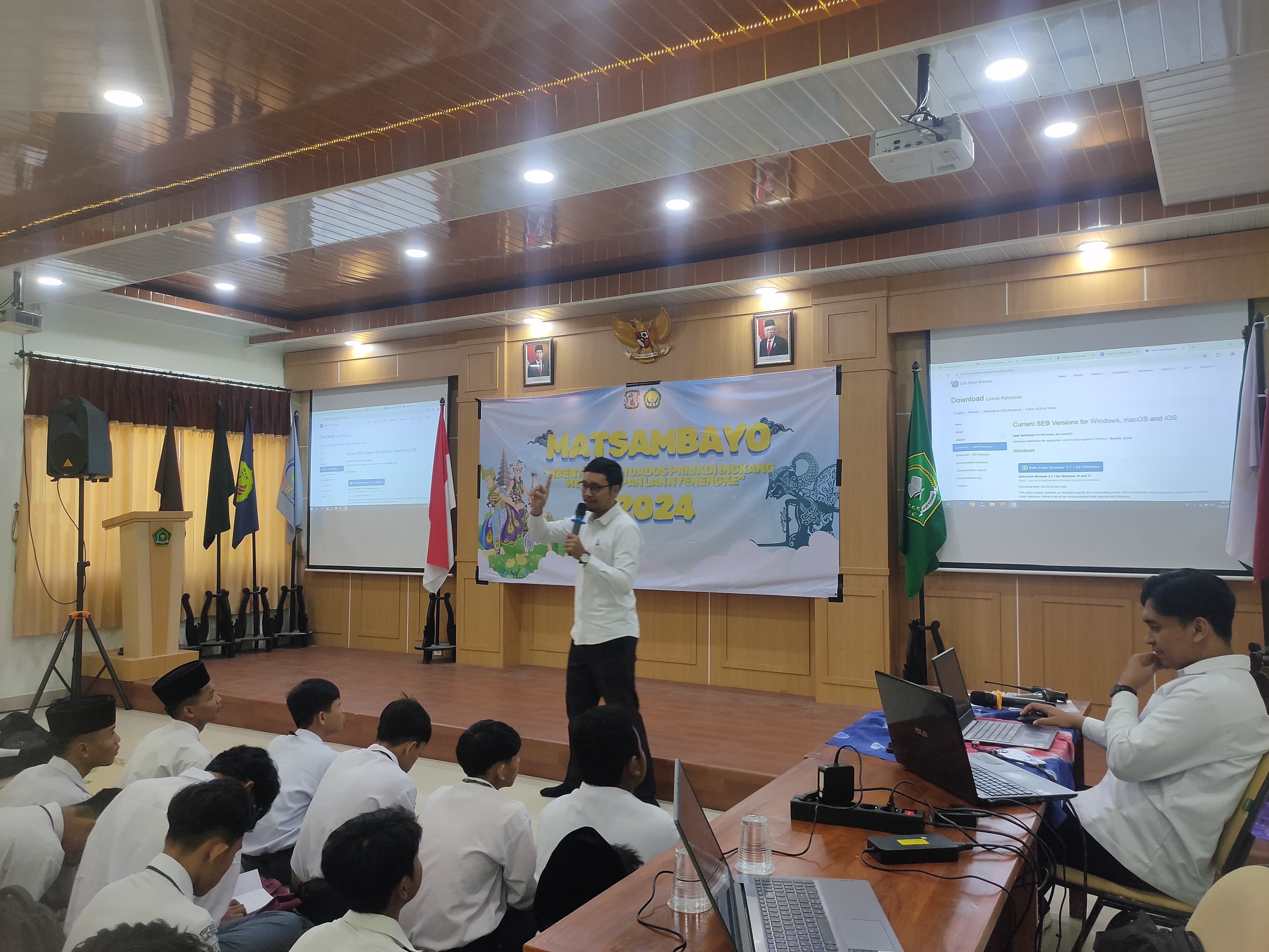 Koordinator Riset Kenalkan Program sebagai Intrakurikuler dan Ekstrakurikuler di MAN 4 Bantul