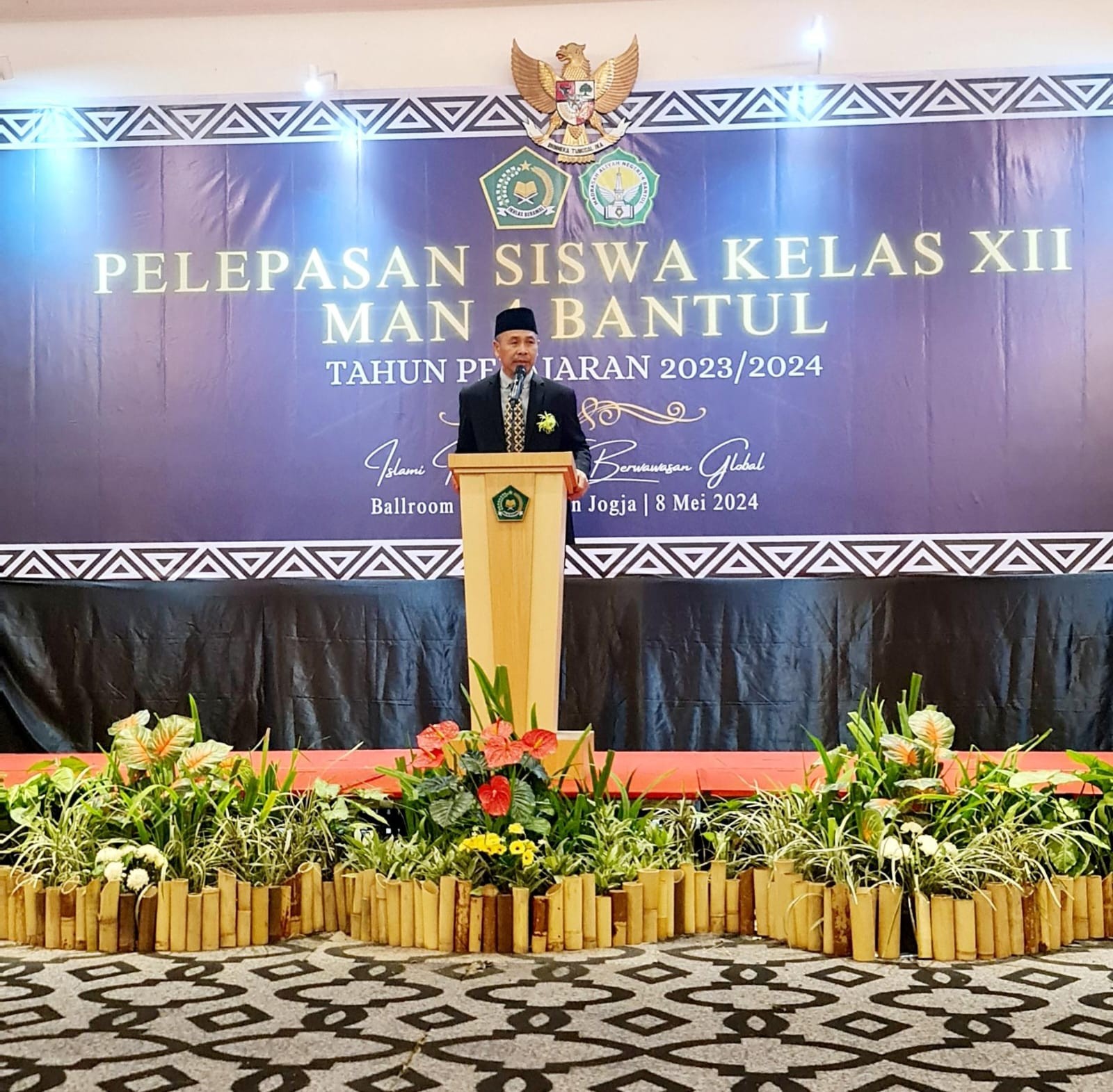 MAN 4 Bantul Lepas 133 Siswa Angkatan 2023-2024 dengan Suasana Penuh Kegembiraan 