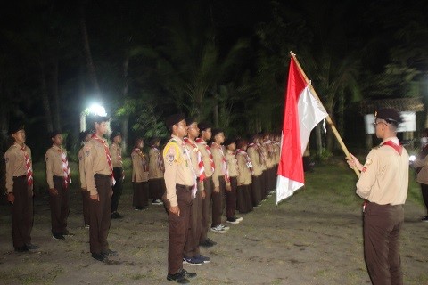 MAN 4 Bantul Lantik Dewan Ambalan Baru saat Kegiatan Kemah