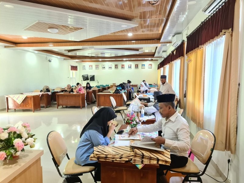 MAN 4 Bantul Laksanakan Cap 3 Jari dan Pembagian Ijazah Siswa Kelas XII Tahun Ajaran 2022/2023