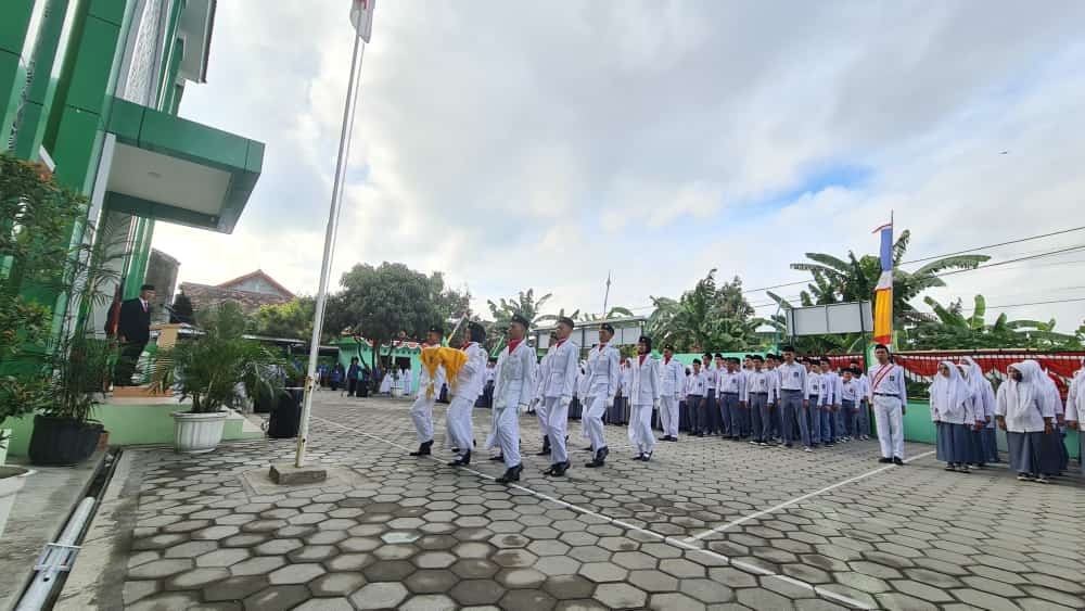 Upacara Peringatan HUT ke-78 RI di MAN 4 Bantul Berjalan dengan Khidmat