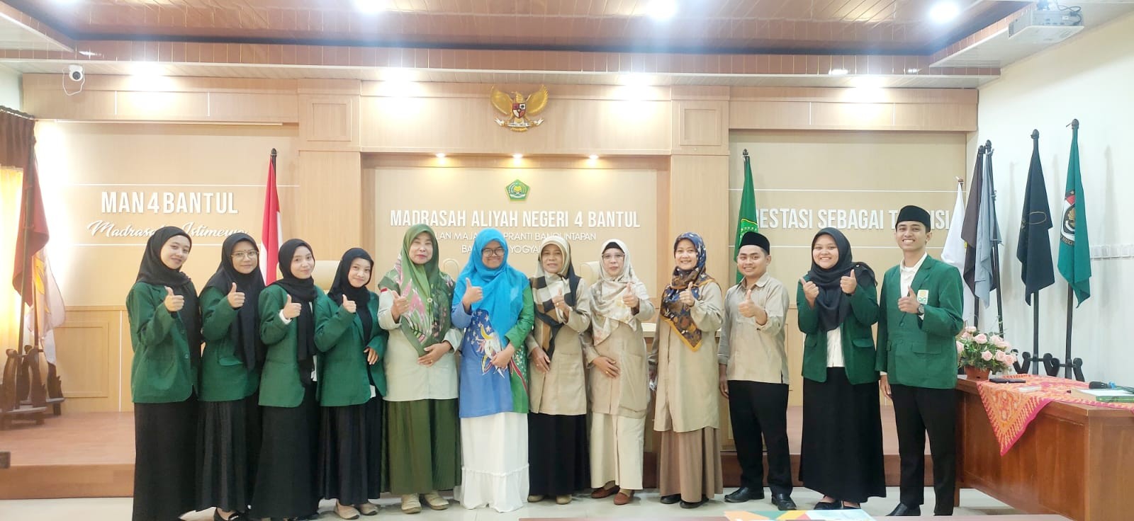 MAN 4 Bantul Terima 6 Mahasiswa PLP dari UIN Sunan Kalijaga Yogyakarta