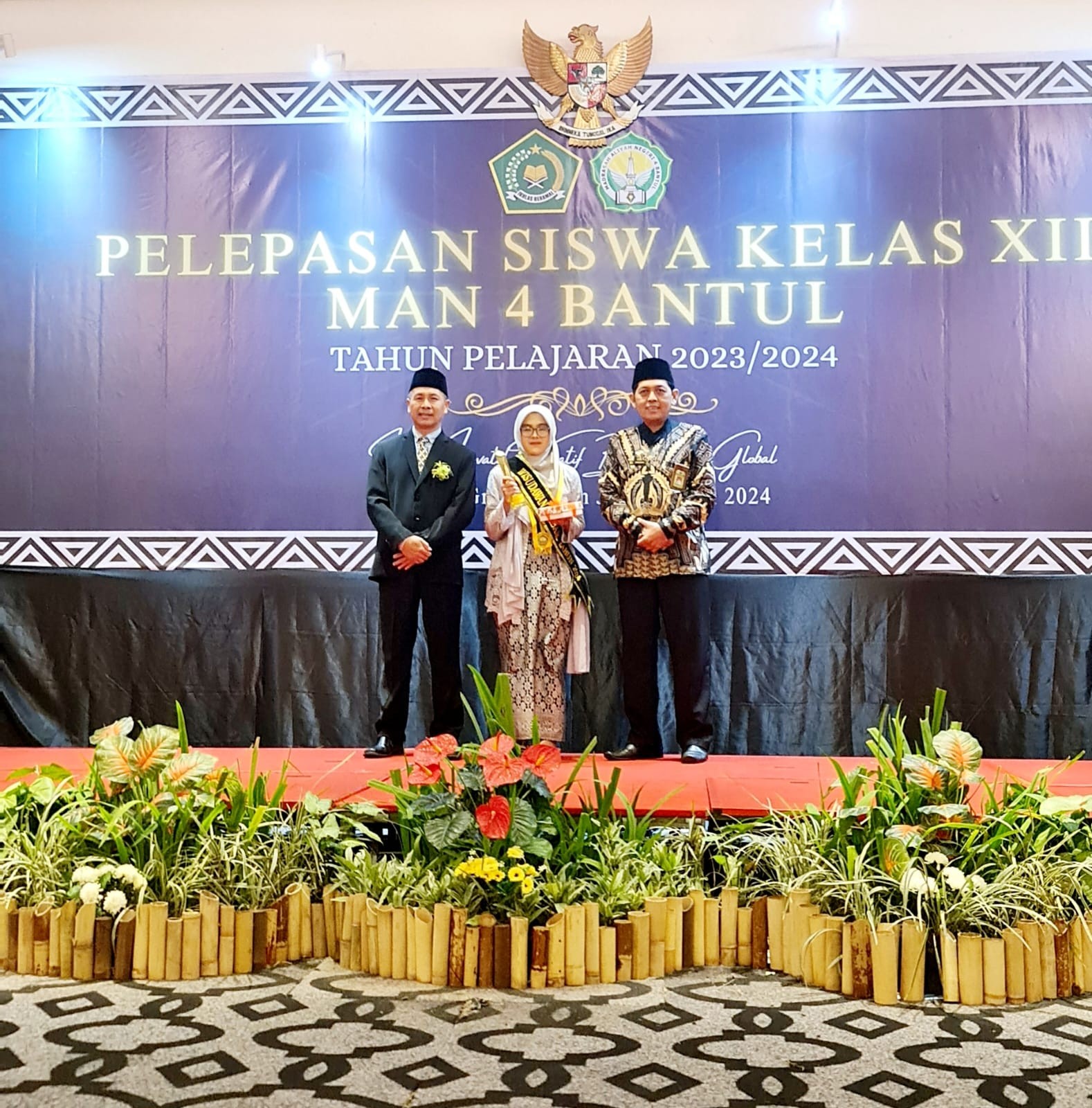Nailil Khilma, Siswa Berprestasi MAN 4 Bantul Raih Gelar Lulusan Terbaik Tahun Ajaran 2023/2024