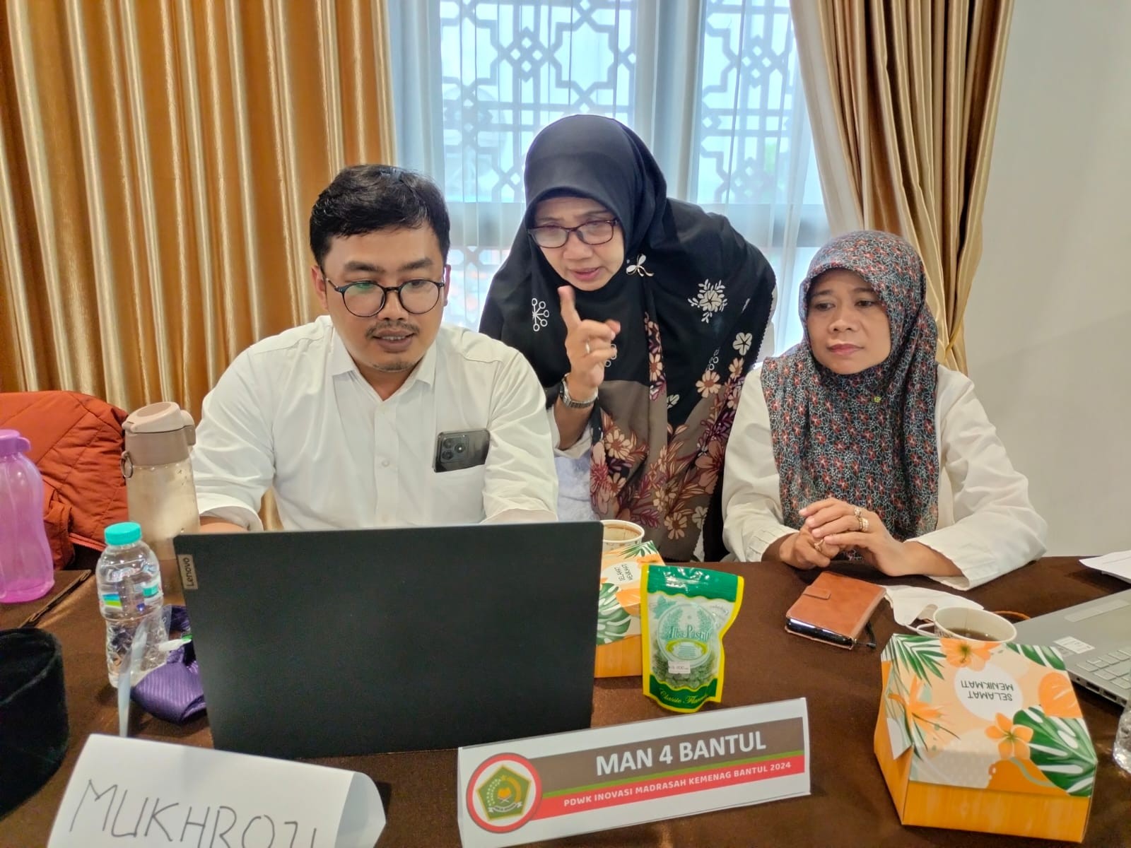 Tingkatkan Kualitas Pendidikan, Dua Guru MAN 4 Bantul Ikuti Pelatihan Inovasi Madrasah