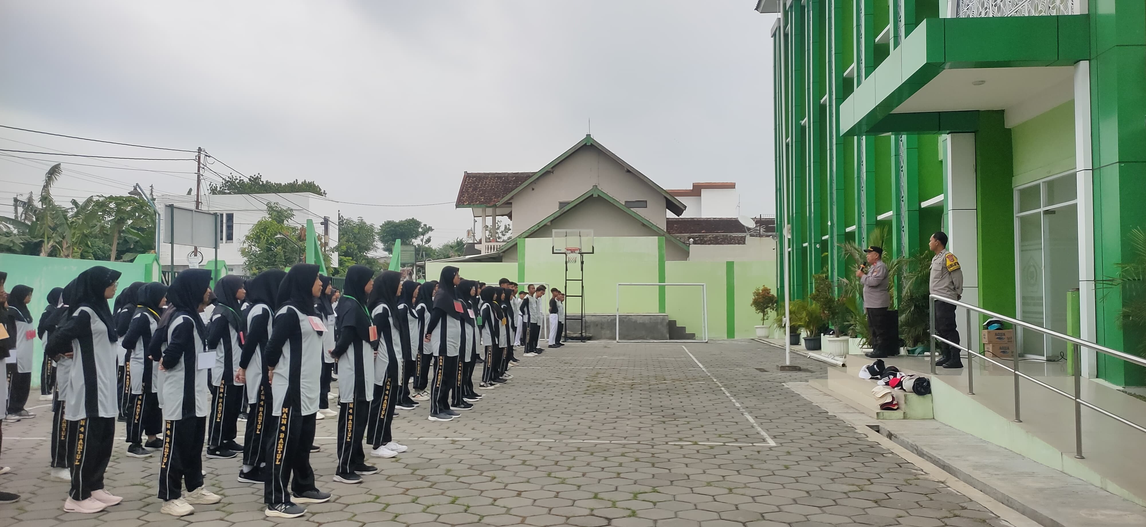 MAN 4 Bantul Gelar Seleksi Paskibra Kabupaten, Disiplin dan Kekompakan Diuji