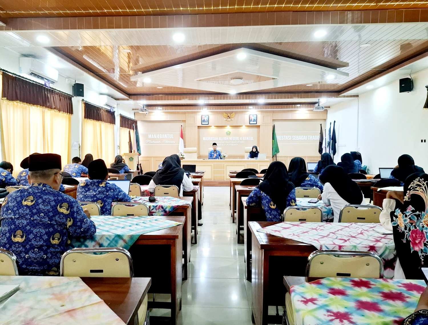 Harmoni Persiapan, MAN 4 Bantul Mantapkan Koordinasi Sambut SAS Semester Genap