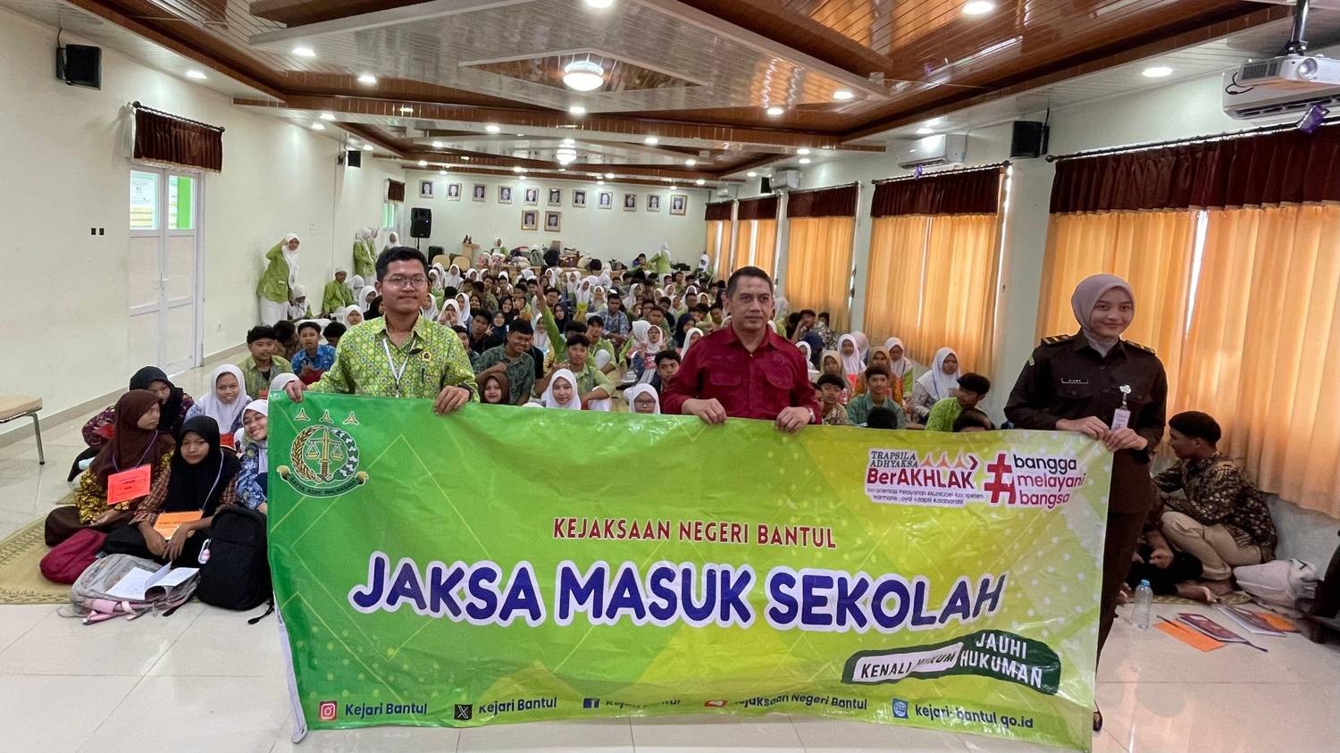 Gebrakan Edukatif di Hari Ketiga Matsambayo, Kejaksaan Negeri Bantul Masuk Madrasah
