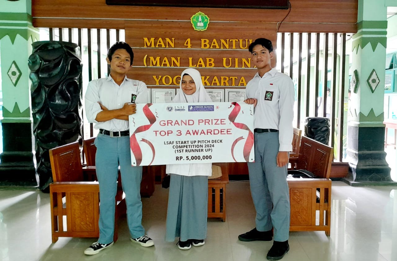 Tim BRC MAN 4 Bantul Raih Peringkat 2 dalam Business Plan Competition 2024 