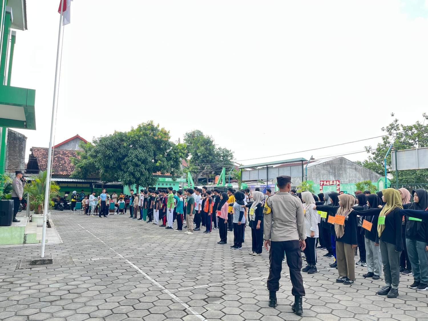 MAN 4 Bantul Tutup MATSAMBAYO dengan Gemuruh Barisan Disiplin