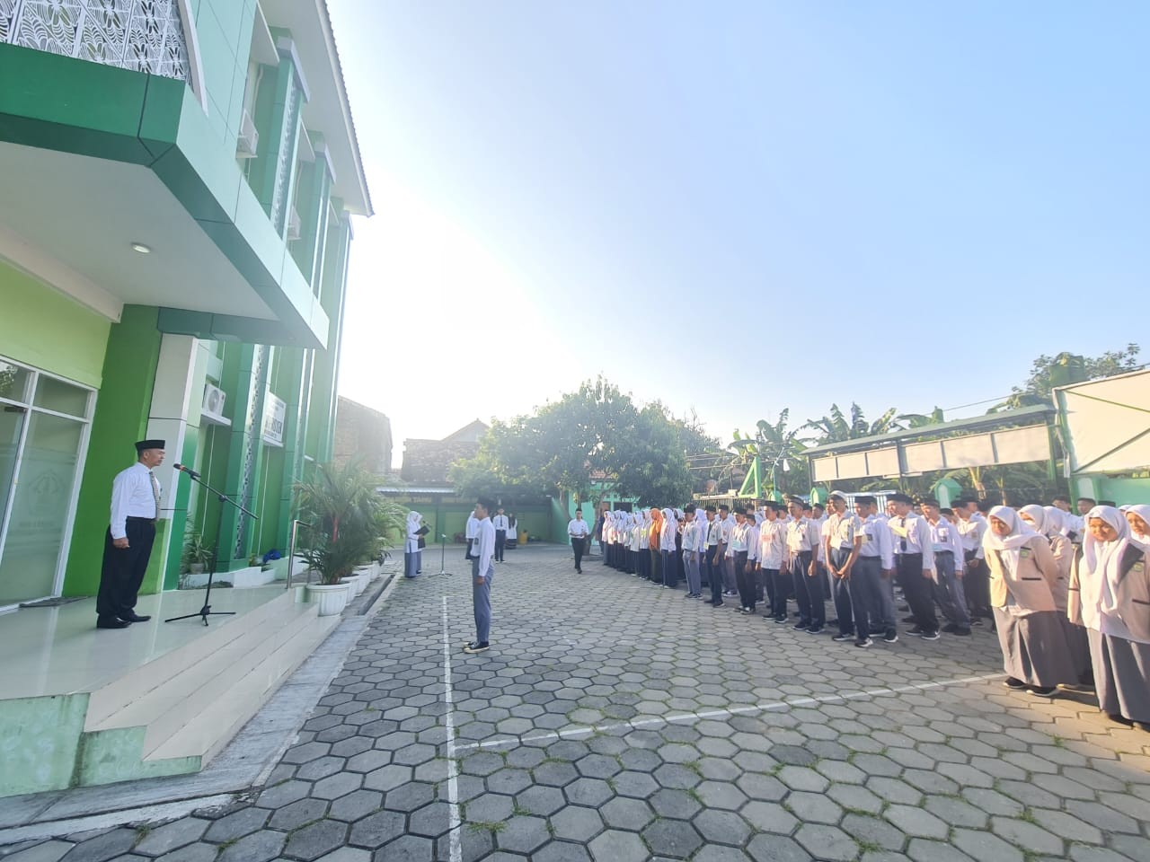 MAN 4 Bantul Gelar Apel Masa Ta\'aruf Siswa Madrasah Tahun Ajaran 2024/2025
