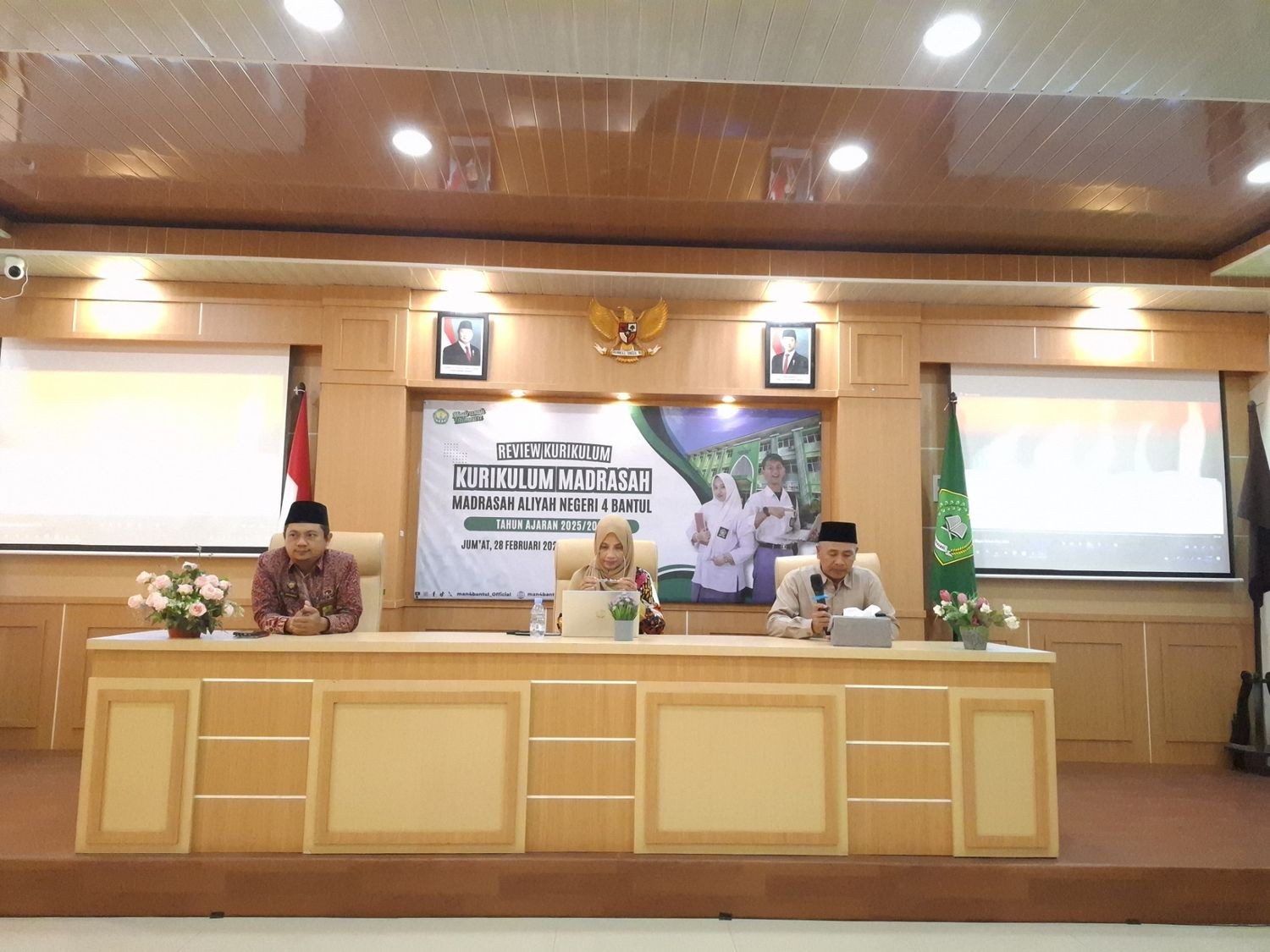 Mantapkan Kualitas Pendidikan, MAN 4 Bantul Review Kurikulum 2025/2026
