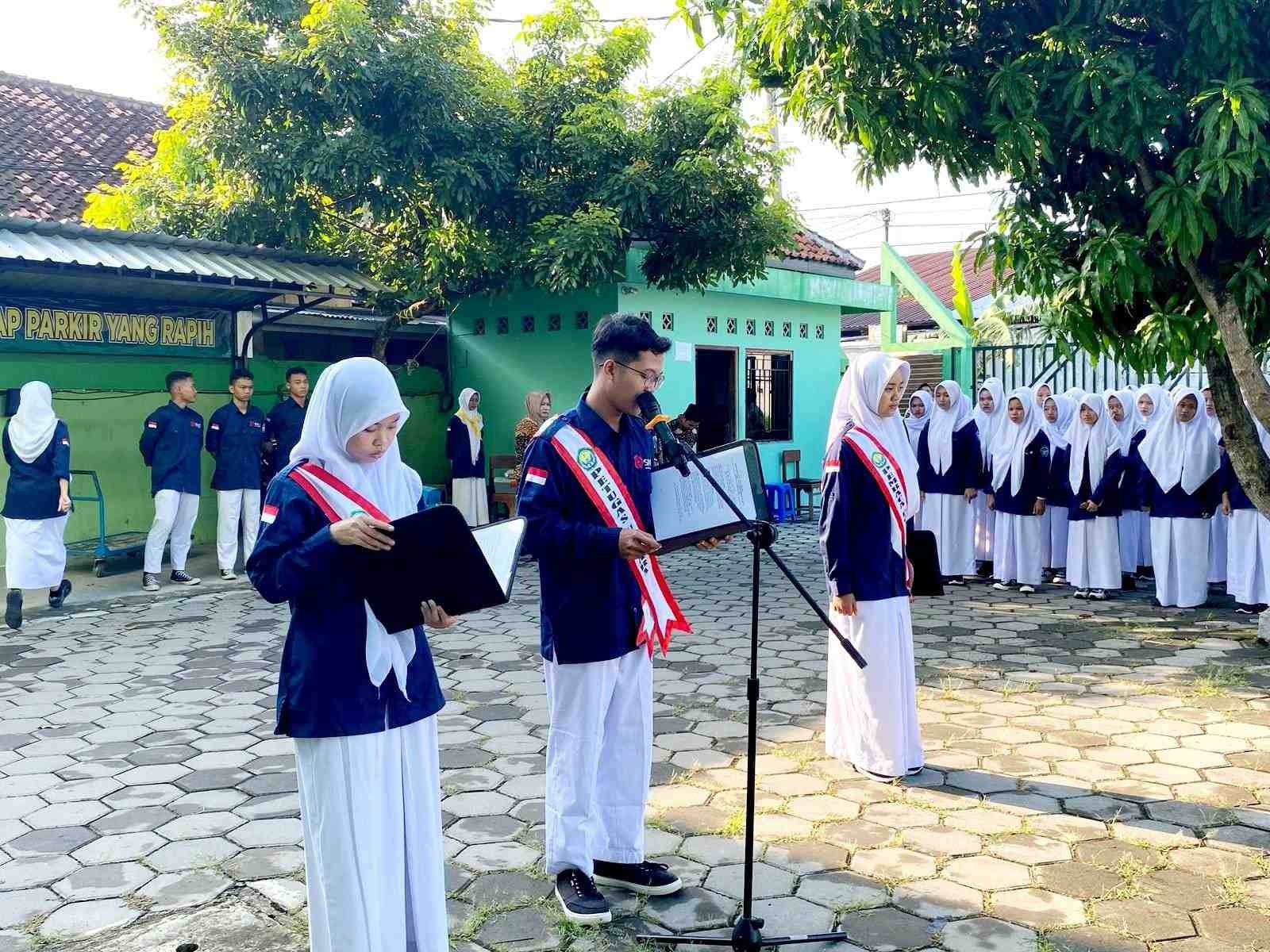 Semarak Hari Pertama Masuk, MAN 4 Bantul Gelar Apel dan Halalbihalal Penuh Kehangatan