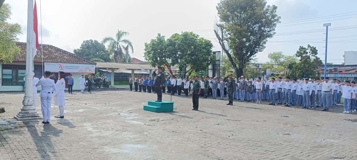 MAN 4 Bantul Ikuti Upacara Hari Pahlawan di Kapanewon Banguntapan