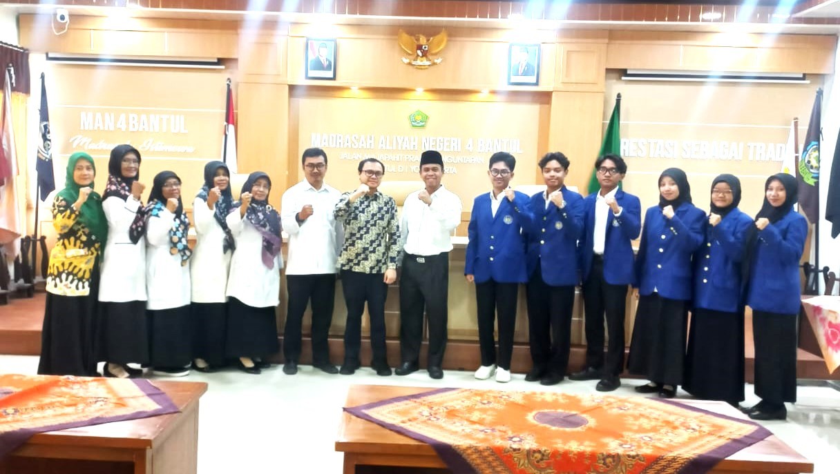MAN 4 Bantul Jalin Kolaborasi Pendidikan, Sambut 6 Mahasiswa PPL UNY