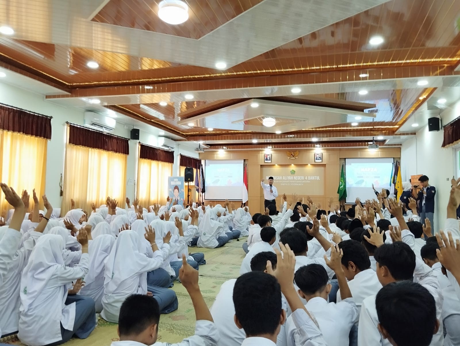MAN 4 Bantul Gandeng Forlanza Gelar Workshop Anti Narkoba untuk Kelas X