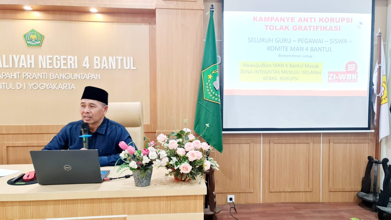 MAN 4 Bantul Kampanyekan Komitmen Zona Integritas Wilayah Bebas Korupsi
