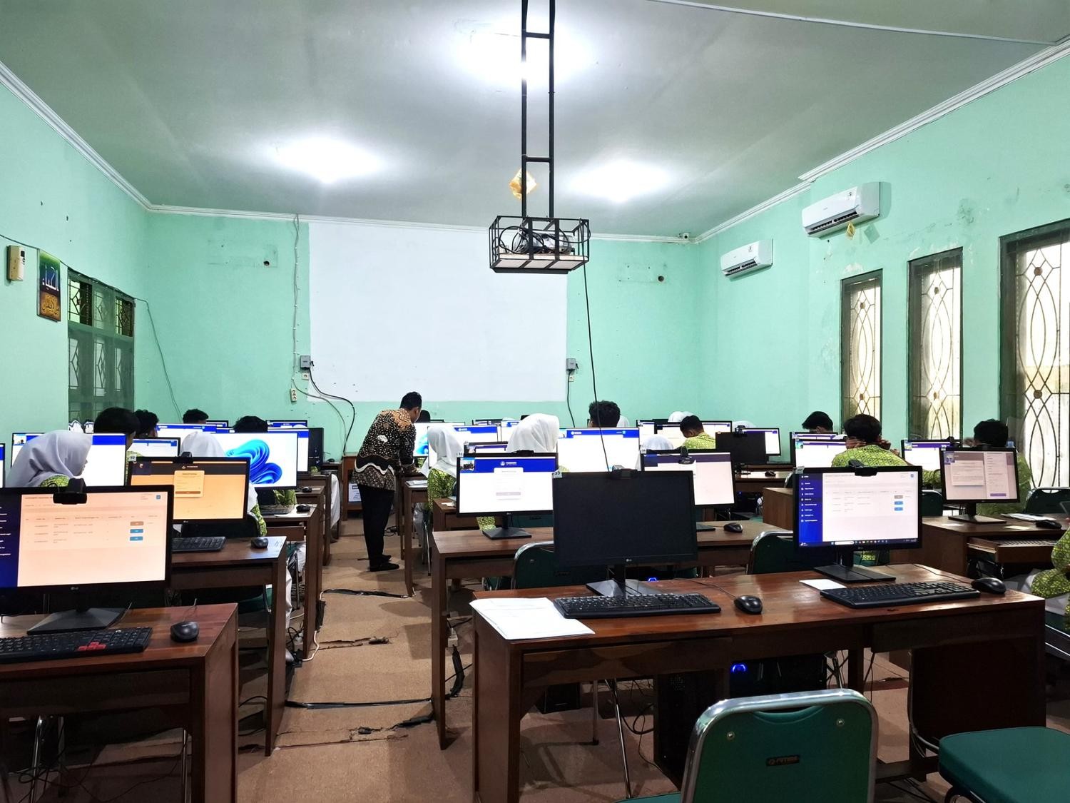 Matangkan Persiapan, MAN 4 Bantul Gelar Gladi untuk Suksesnya ANBK Agustus Mendatang