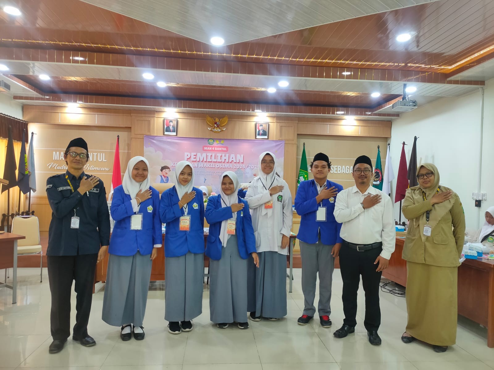 Demi Transparansi, PPK Banguntapan Pantau Langsung Pemilos MAN 4 Bantul