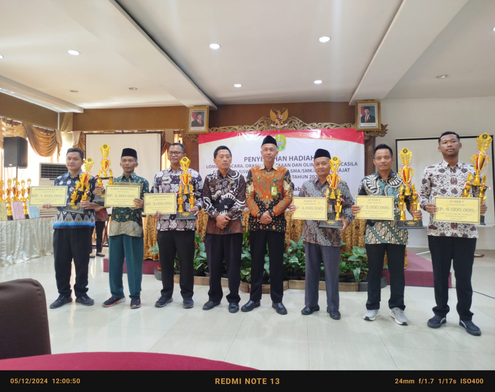 MAN 4 Bantul Sabet Juara dalam Lomba Tata Upacara 2024