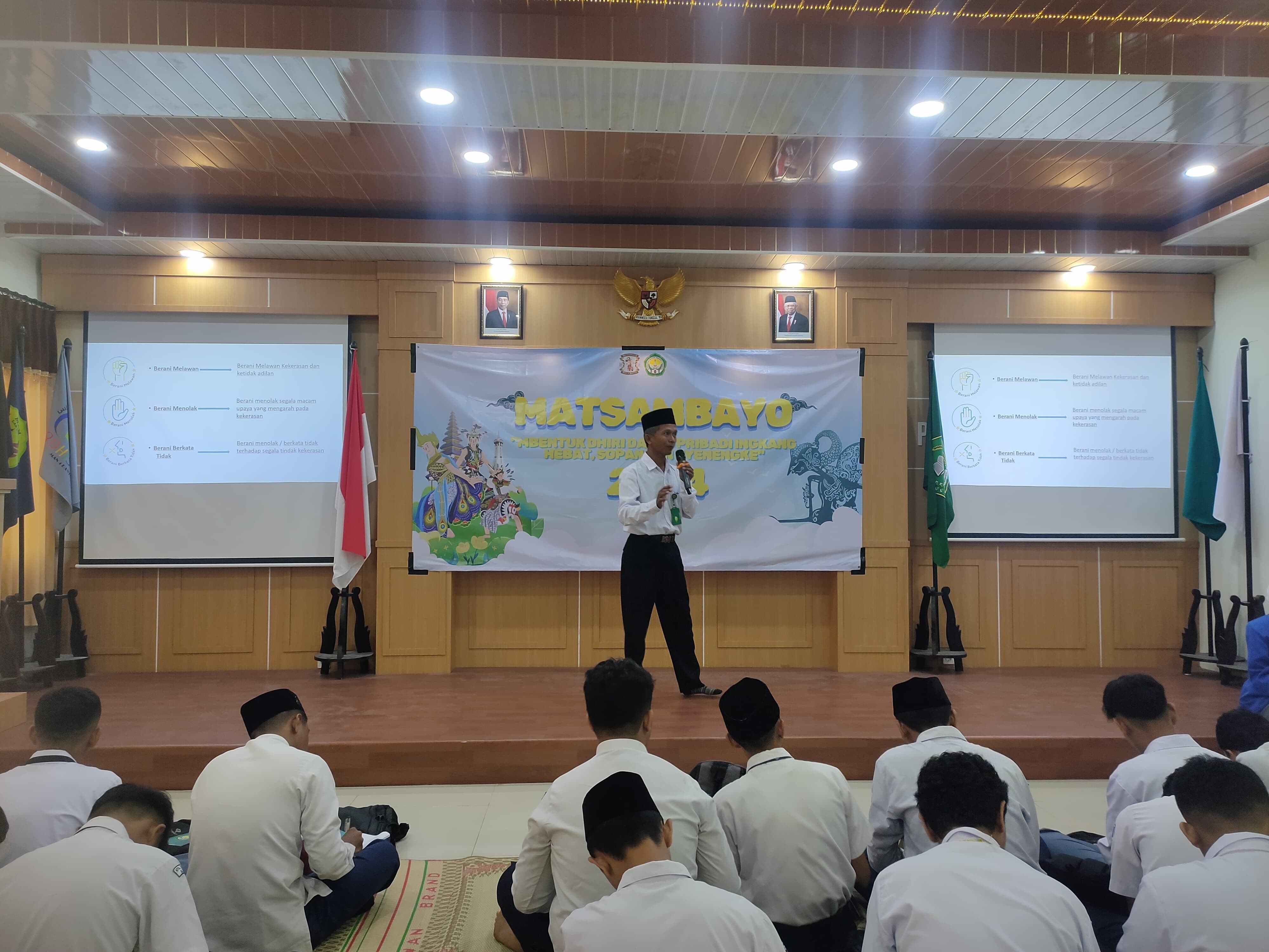 Waka Kesiswaan MAN 4 Bantul, Berikan Materi Madrasah Ramah Anak di Acara Matsama 