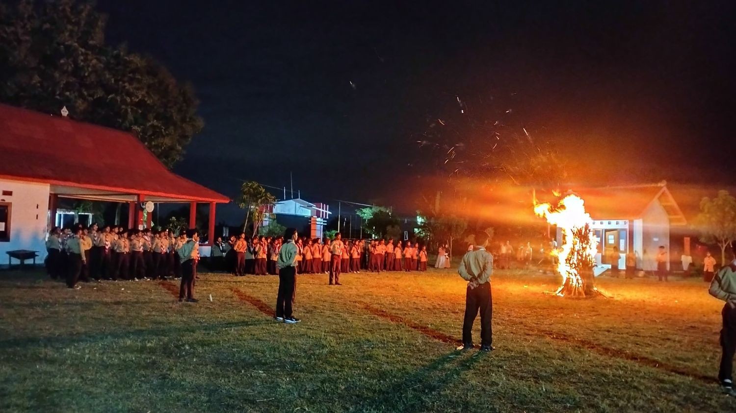 Pentas Seni Memukau Jadi Puncak Malam Keakraban Kemah Wiyata Wira Adikara MAN 4 Bantul