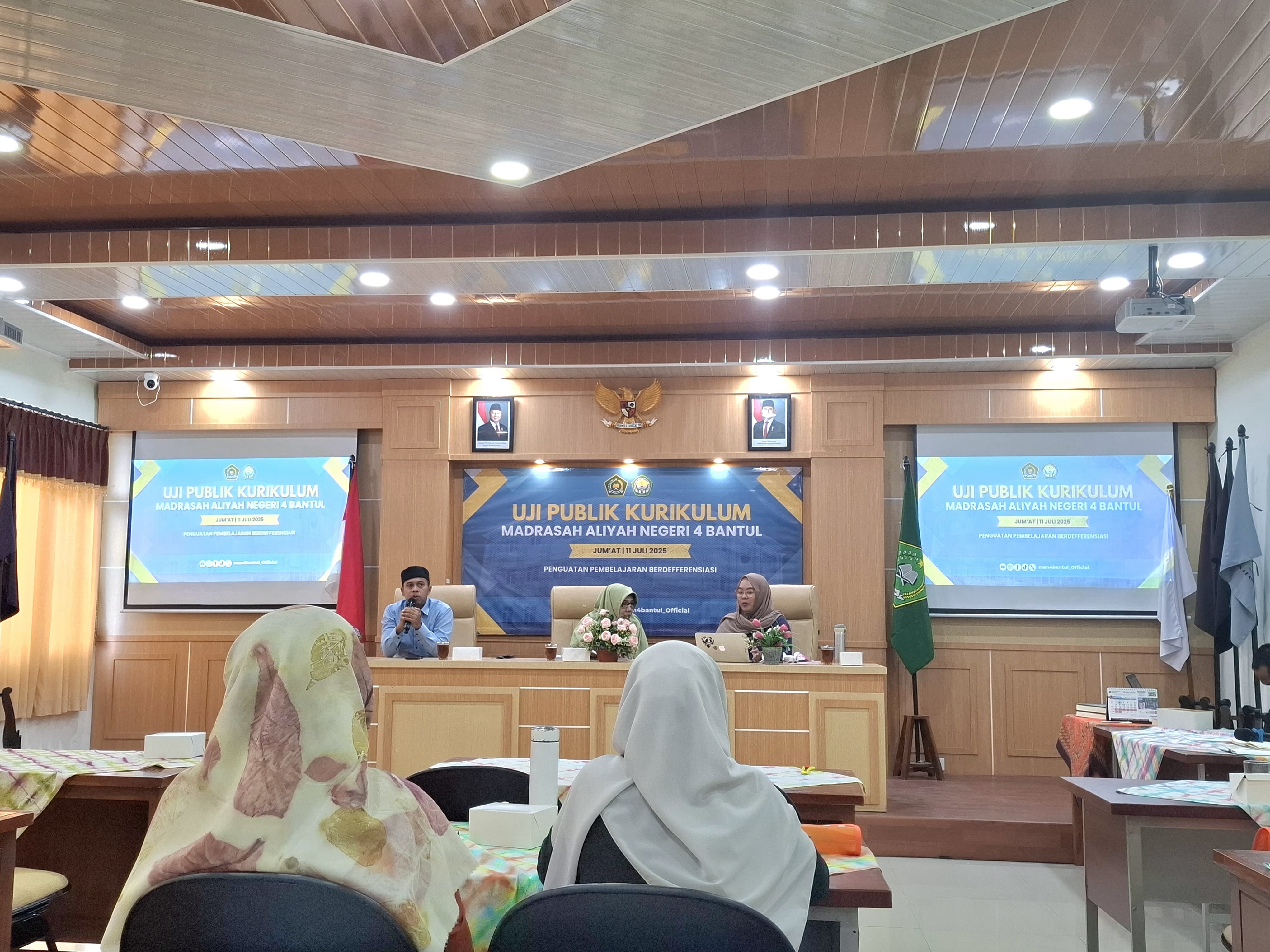 Kurikulum Bertransformasi, MAN 4 Bantul Mantapkan Pembelajaran Berdeferensiasi lewat Workshop dan Uj