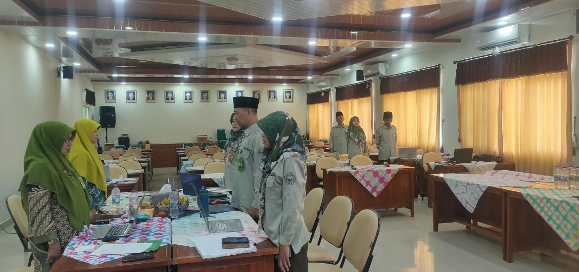 MAN 4 Bantul Tunjukkan Rasa Nasionalisme di Tengah Penilaian PKKM