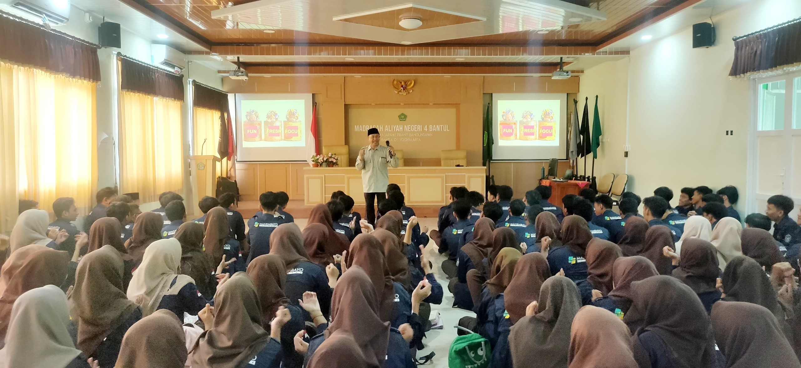 Kepala MAN 4 Bantul Isi Motivasi Sukses Karir, Siswa Kelas XII Antusias Meniti Masa Depan