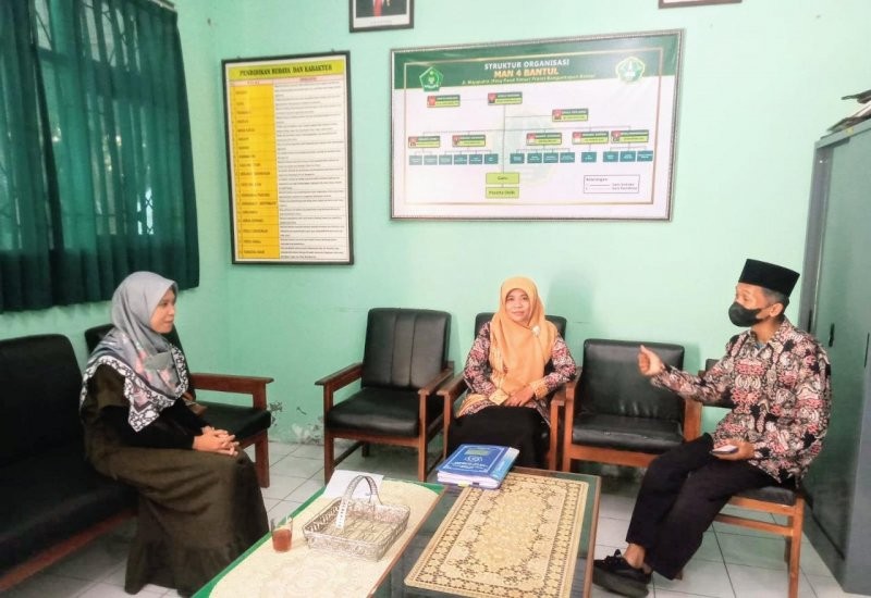 Alumni MAN 4 Bantul Izin Melakukan Penelitian untuk Tesisnya