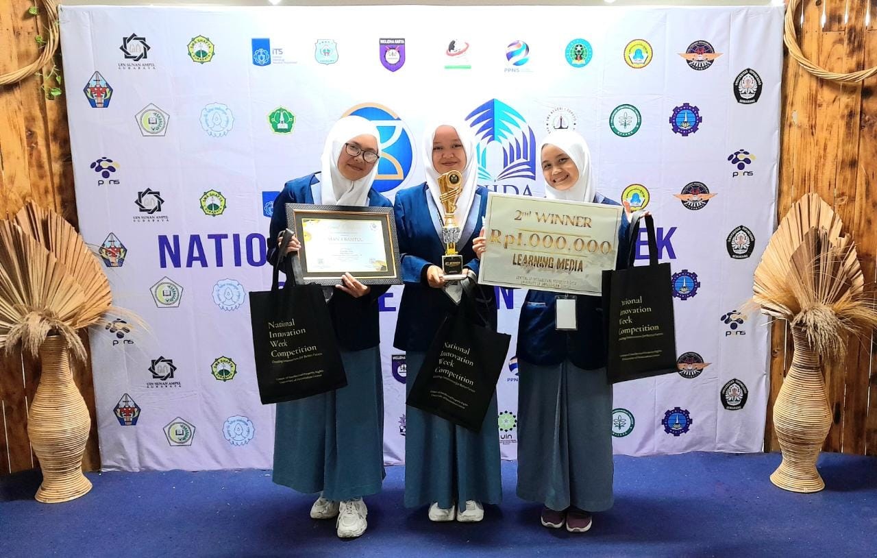 Tim Riset MAN 4 Bantul Raih Juara 2 Tingkat Nasional Pada NIWC UNIDA GONTOR