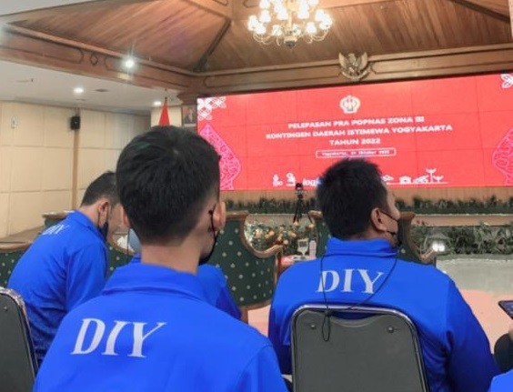 Siswa MAN 4 Bantul Ikuti Pelepasan Atlet Pra POPNAS Tahun 2022